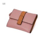 Variété de coloris pour portefeuille en cuir classique