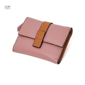 Variété de coloris pour portefeuille en cuir classique