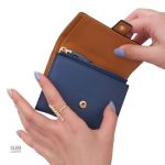 Le Classique™ : portefeuille en cuir, choix de couleurs variées