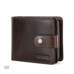 Portefeuille cuir lisse RFID - L’Absolu™