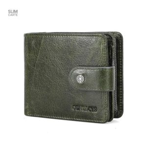 Accessoire en cuir lisse, sécurité RFID intégrée