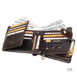 L'Absolu™ - Portefeuille cuir avec protection RFID