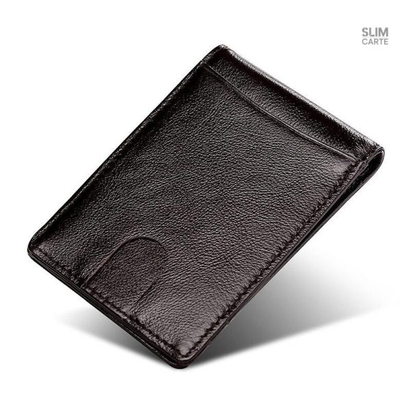 Accessoire en cuir pour hommes, design classique
