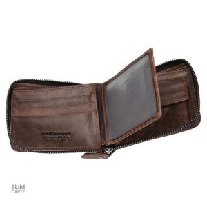 Accessoire en cuir vintage - portefeuille L’Héritage™