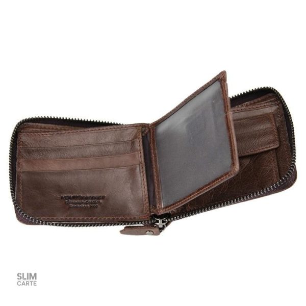 Accessoire en cuir vintage - portefeuille L’Héritage™