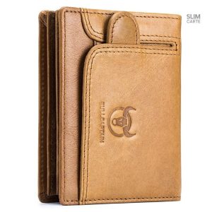 Portefeuille vintage en cuir véritable - Le Classique