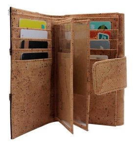 Accessoire unisexe en liège, design à carreaux contemporain