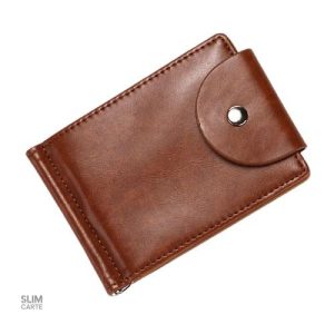 Portefeuille compact avec pince à billet - Le Classique™