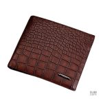 Portefeuille effet peau de crocodile - Le Classique™