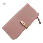 Modèle unisexe : portefeuille long pour un look raffiné