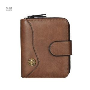 Portefeuille homme et femme, design intemporel