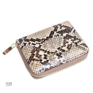 Portefeuille serpent L’Audacieux en design élégant