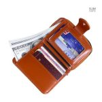 Simili cuir portefeuille pour femme tendance