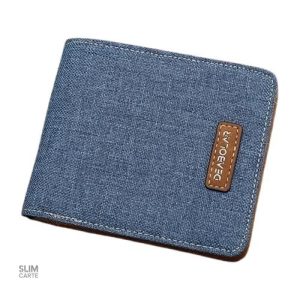 Portefeuille effet jeans pour homme et femme - Le Classique™