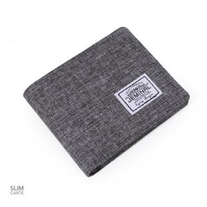 Portefeuille en tissu chiné - Le Classique™