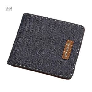 Accessoire unisexe en tissu effet denim