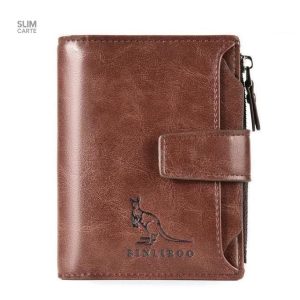 Portefeuille RFID en simili cuir - Le Classique™