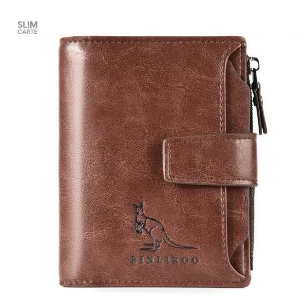 Portefeuille RFID en simili cuir - Le Classique™