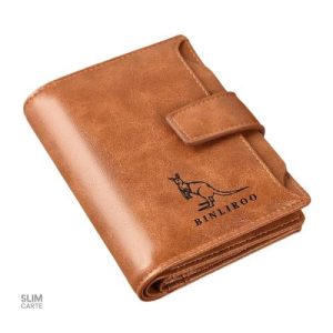 Accessoire élégant en simili cuir avec protection RFID