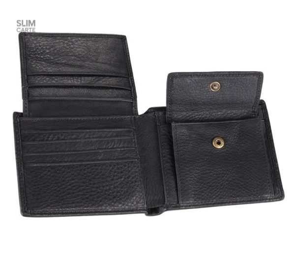 Portefeuille en cuir pour homme, choix sophistiqué