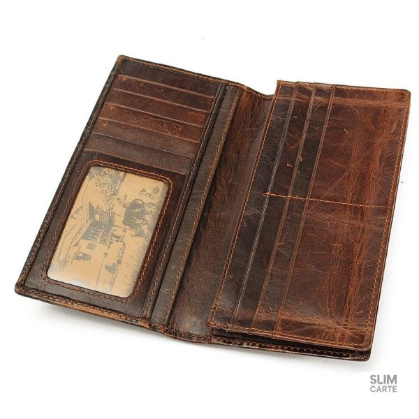 Accessoire en cuir élégant avec gravure dragon unique