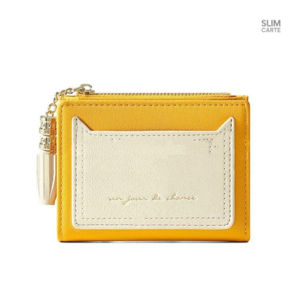 Portefeuille pratique et coloré pour femme