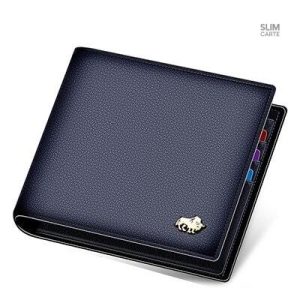 Portefeuille pratique en cuir pour tous les jours