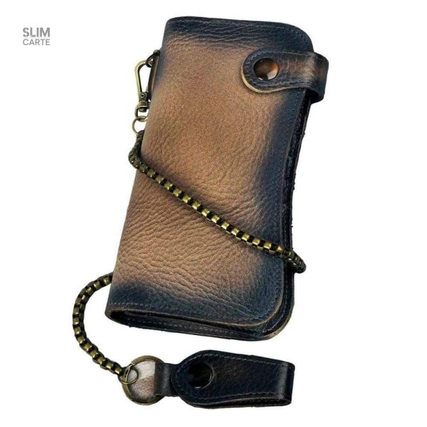 Portefeuille durable en cuir, idéal pour le quotidien