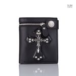 Portefeuille croix et tête de mort - Le Classique™