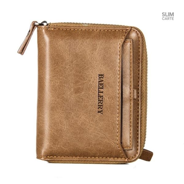 Portefeuille rétro à glissière - Le Classique™