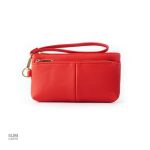 Portefeuille en couleur unie, accessoire essentiel