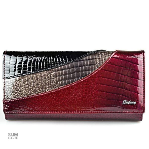 Cuir de crocodile portefeuille chic