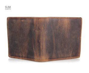 Portefeuille classique, design rétro charmant pour homme