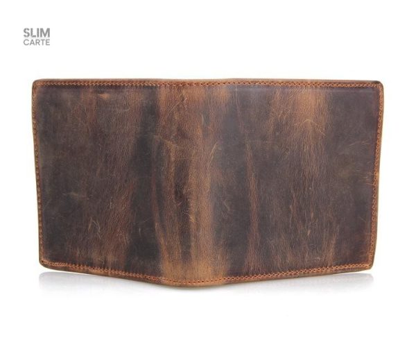 Portefeuille classique, design rétro charmant pour homme