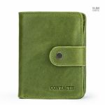 Accessoire en cuir rigide, style minimaliste RFID