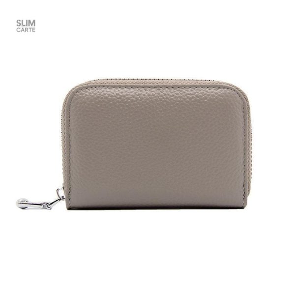 Porte-cartes RFID en cuir pour la sécurité